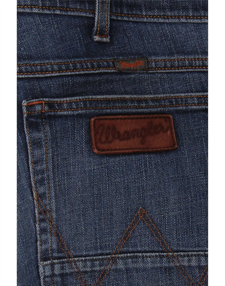 Vaqueros Wrangler Hombre Rectos W38 L29 Azul Marino