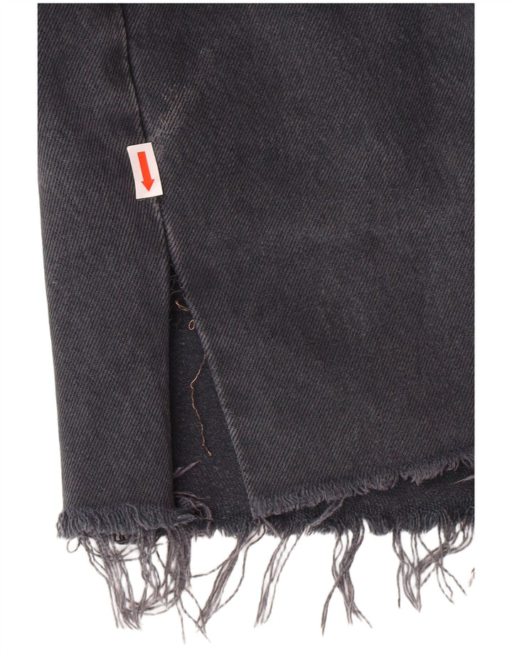 LEVI'S Falda Vaquera Mujer W28 Gris Medio