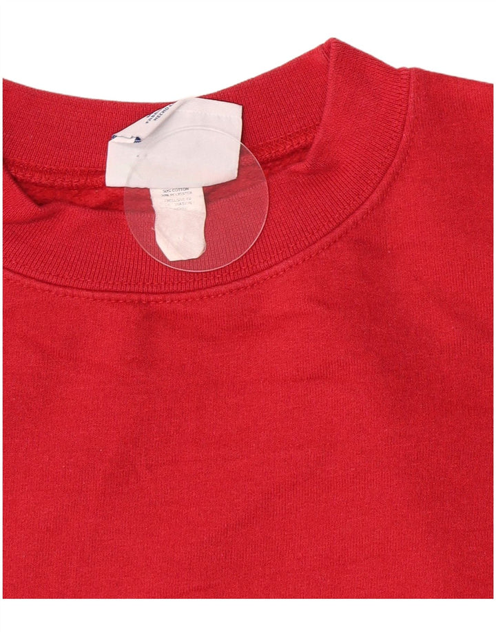 Champion Sudadera para Hombre Jumper Small Borgoña Algodón