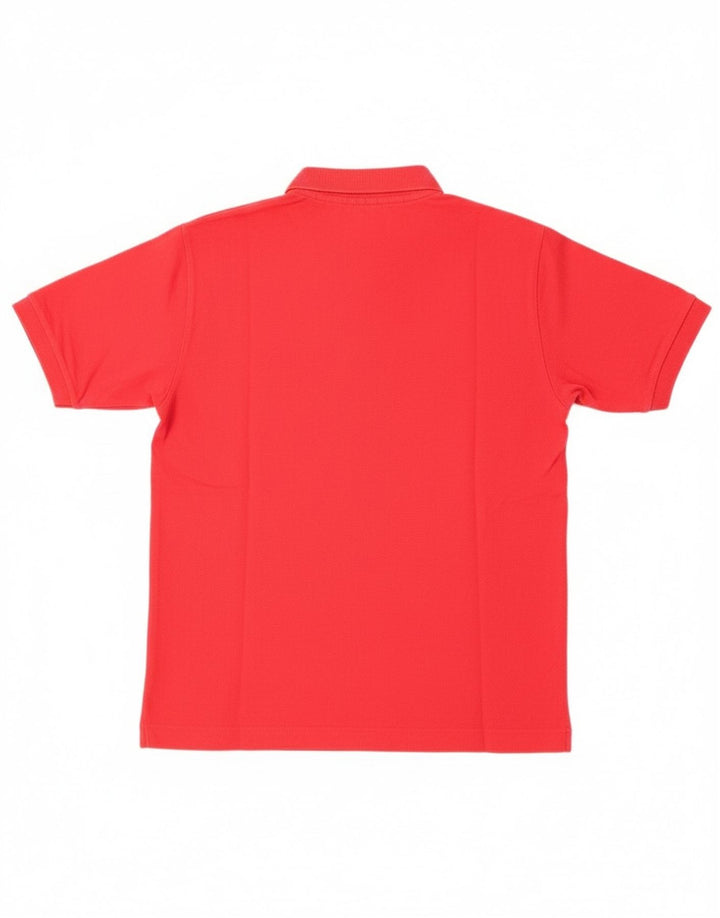 Kappa Polo Hombre Small Rojo Algodón