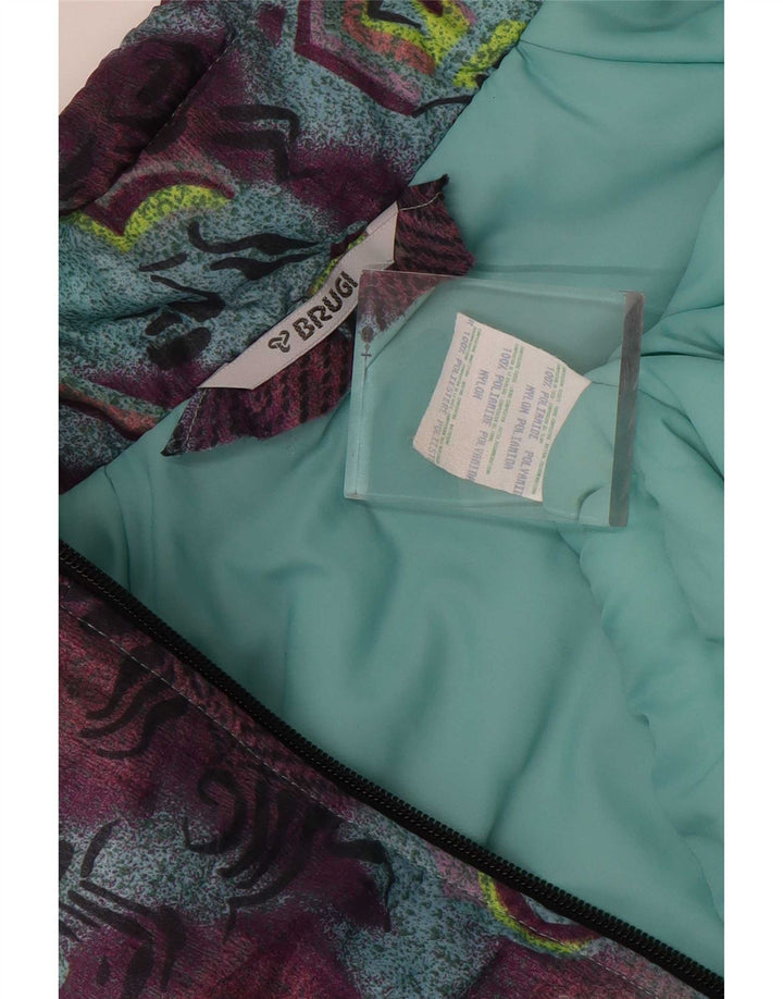 Mono de esquí para mujer Brugi EU 46 XL Poliamida geométrica azul