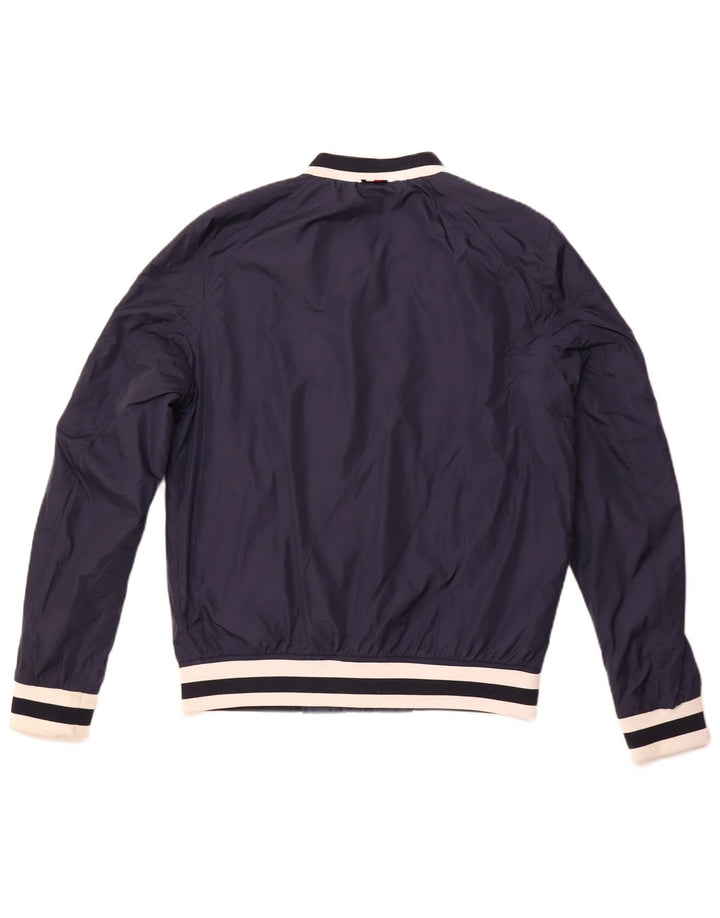 TOMMY HILFIGER Chaqueta Bomber para Mujer UK 40 Grande Azul Marino
