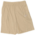 Nike Pantalones cortos deportivos para niño 13-14 años XL Beige Poliéster