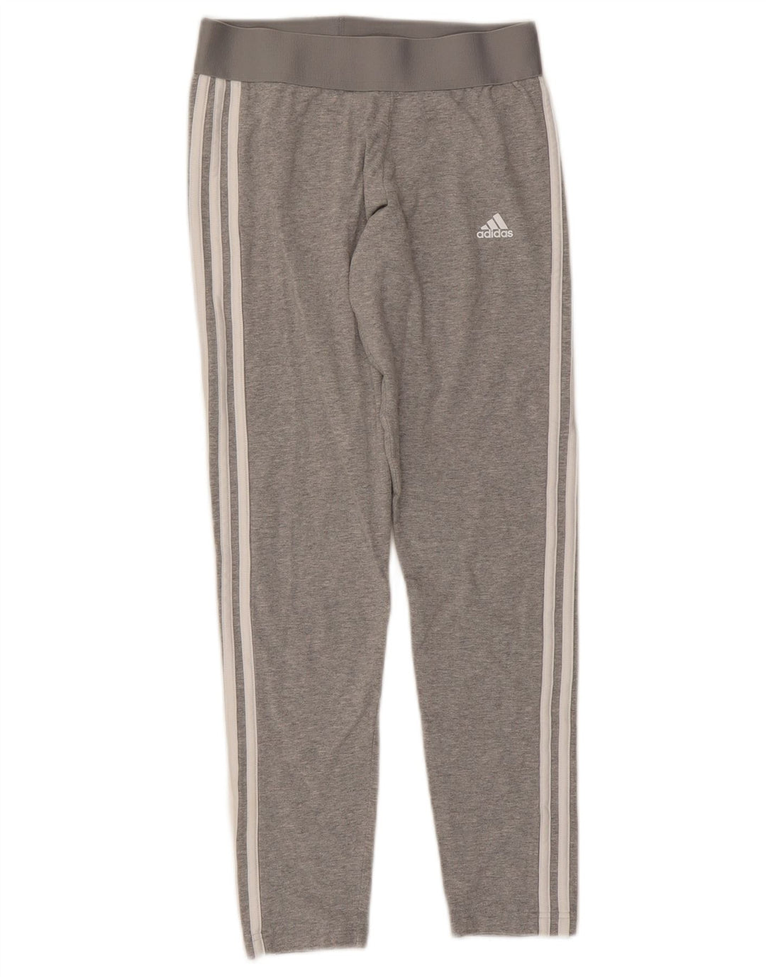 Adidas Leggings para mujer Reino Unido 12/14 Algodón gris medio