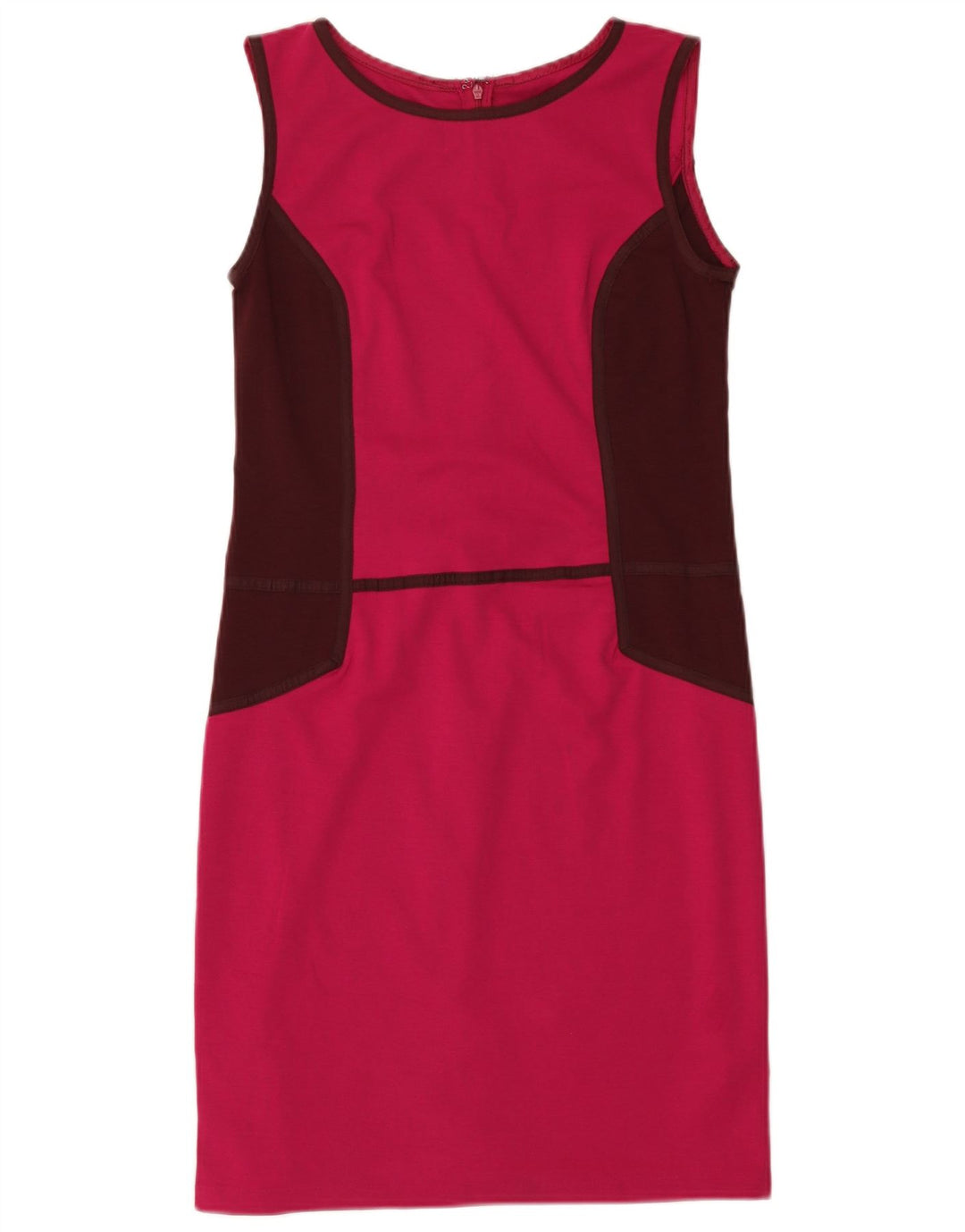 MOSSIMO Vestido básico elástico sin mangas para mujer, talla 40, talla pequeña, color rosa