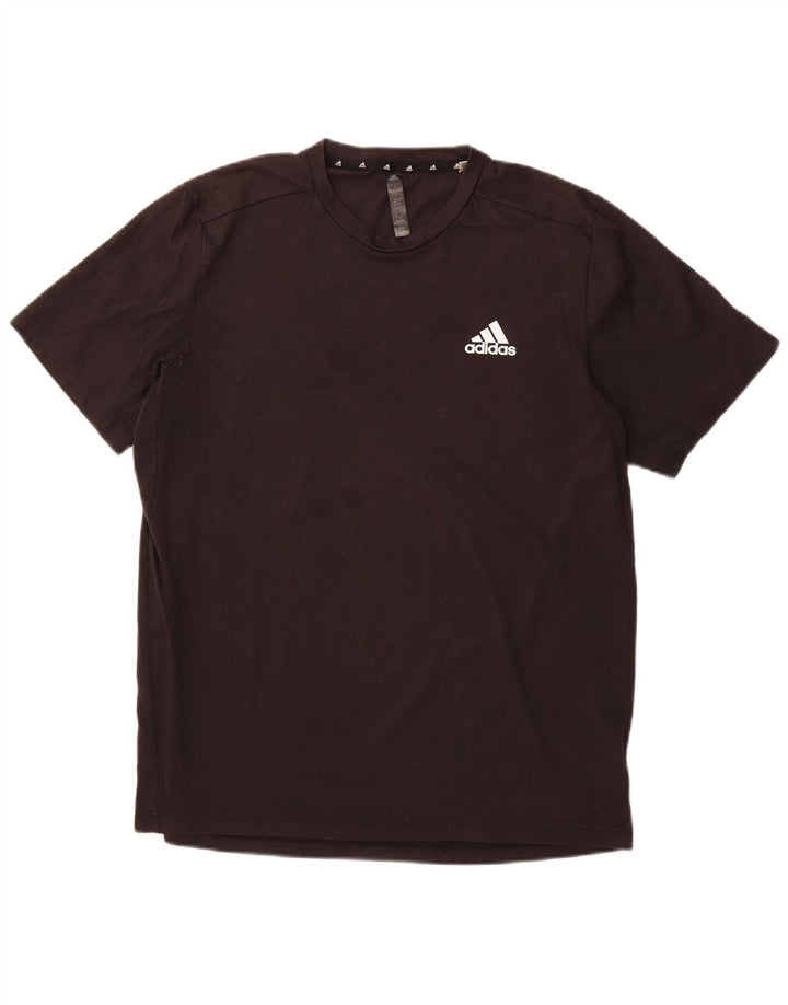 ADIDAS Camiseta Aeroready para hombre Top Grande Poliéster negro