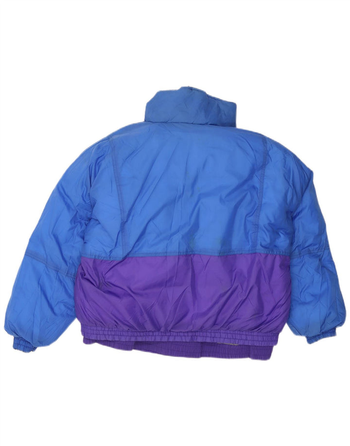 Eddie Bauer Chaqueta acolchada con capucha de gran tamaño para mujer Reino Unido 46 Grande Púrpura