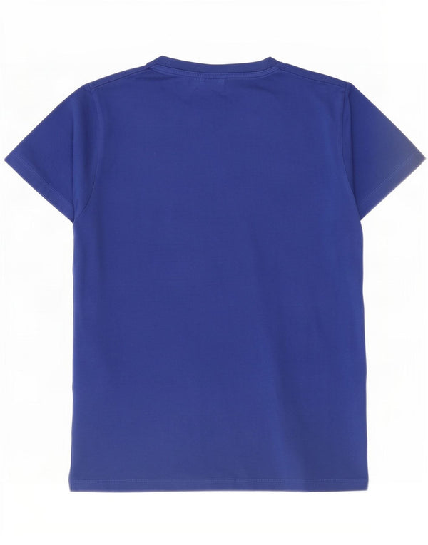 Jack & Jones Camiseta gráfica para hombre Top Small Blue Cotton