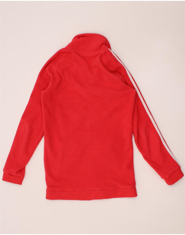 ADIDAS Womens Fleece Jacket UK 8/10 Small Pink Polyester Vintage Adidas and Second-Hand Adidas from Messina Hembry 