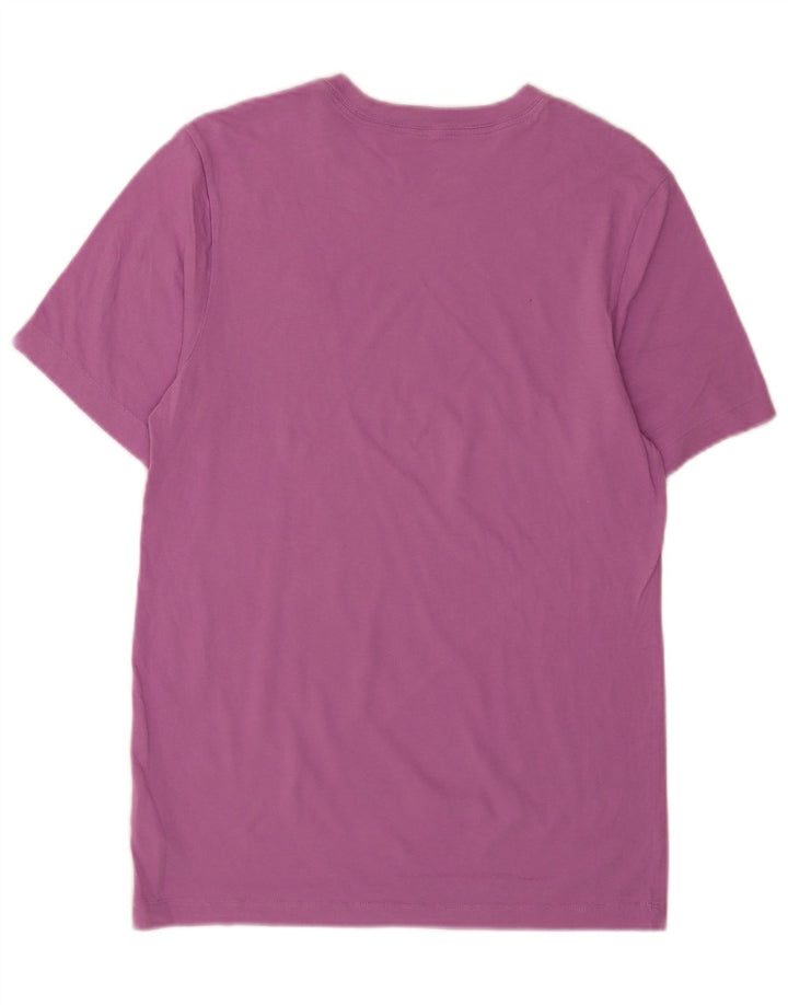 Camiseta Nike Hombre Top Small Morado Algodón