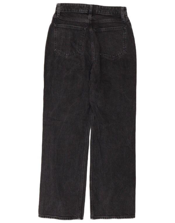 Abercrombie & Fitch Jeans de cintura alta curva para mujer US 2 XS W26 L30 Gris 90s
