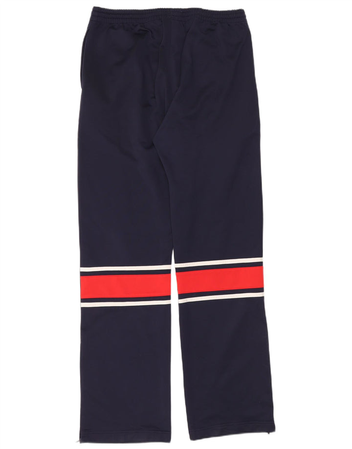 Fila Pantalones De Chándal Para Hombre Small Azul Marino Colorblock Poliéster