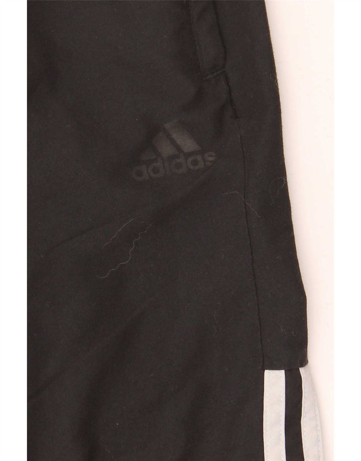 Adidas Hombre Pantalones De Chándal Joggers Grande Negro Poliéster