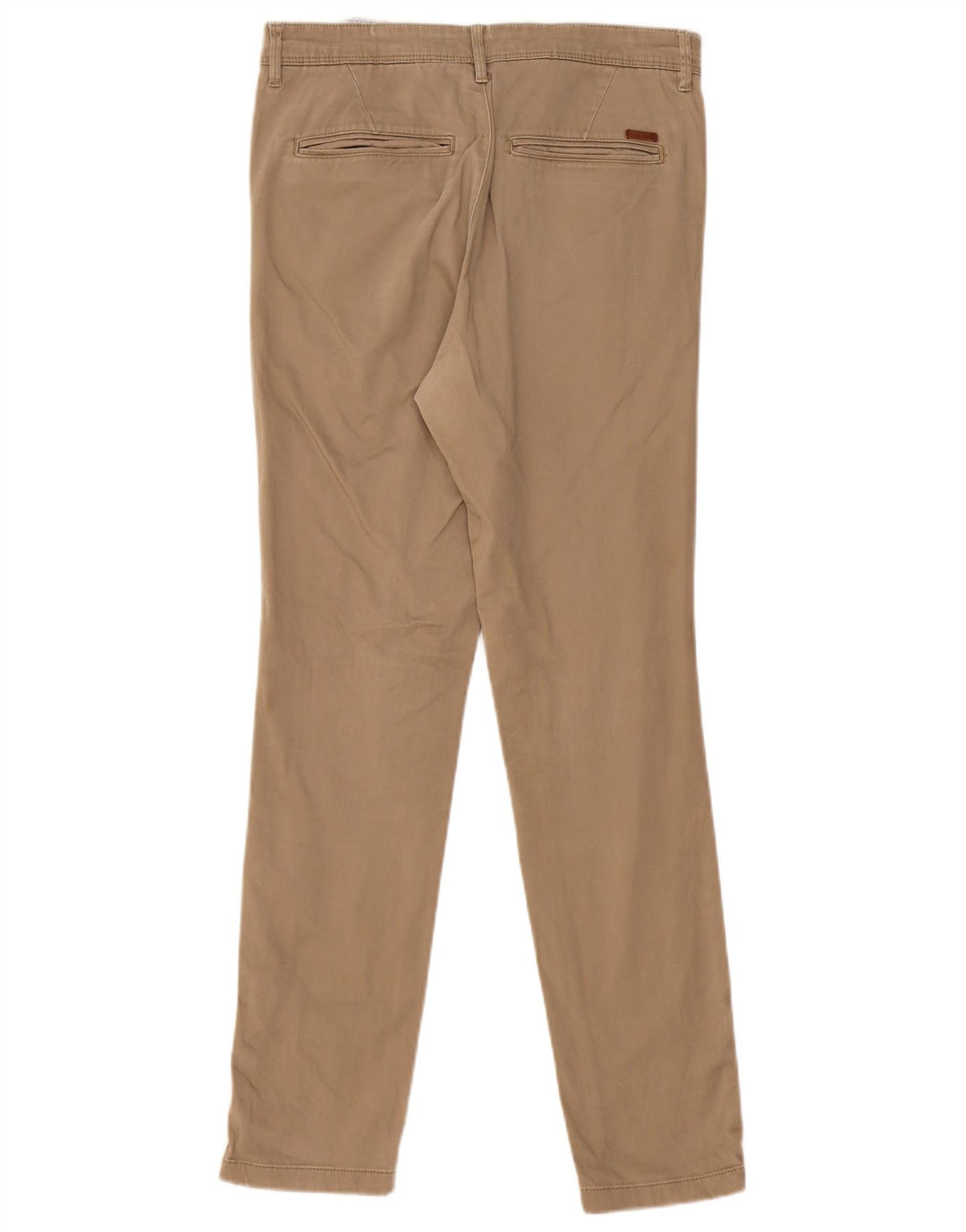 JACK & JONES Pantalón chino recto para hombre W30 L32 Algodón beige