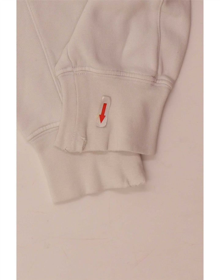Jersey Con Capucha Y Estampado Jordan Hombre Blanco Mediano