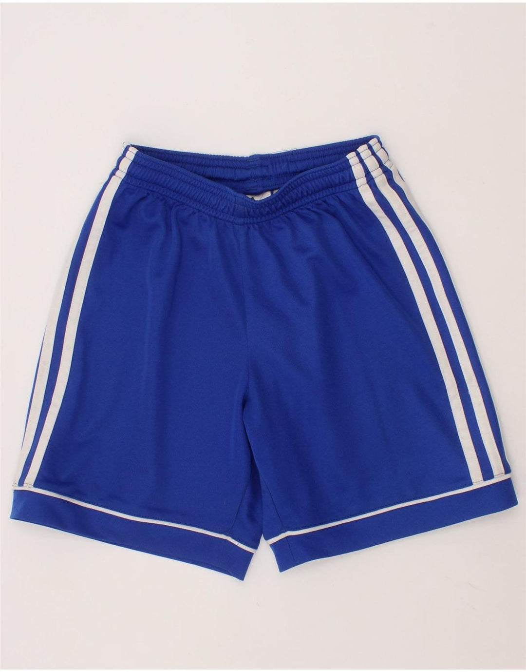 ADIDAS Boys Climalite Sport Shorts 9-10 Years  Blue Polyester Vintage Adidas and Second-Hand Adidas from Messina Hembry 