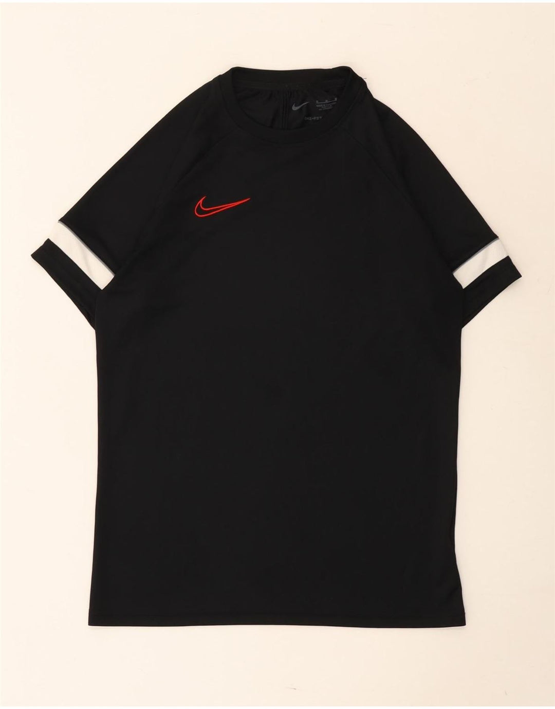 Camiseta Nike Dri Fit para hombre con bloques de color negro mediano