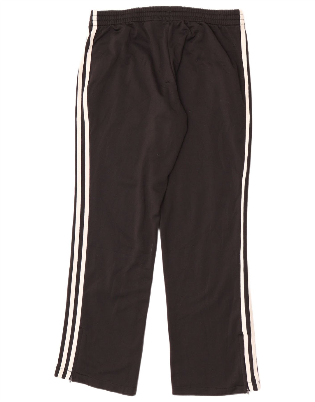 Adidas Pantalones de chándal para mujer UK 40 Large Negro Colorblock Poliéster