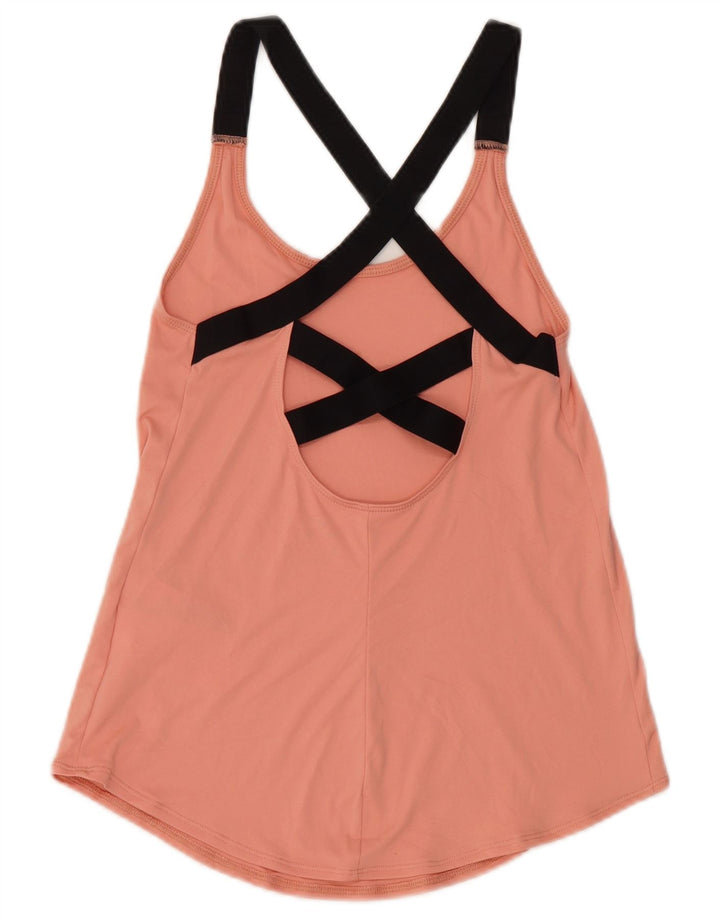 Nike Mujer Dri Fit Chaleco Top UK 4 XS Rosa Poliéster