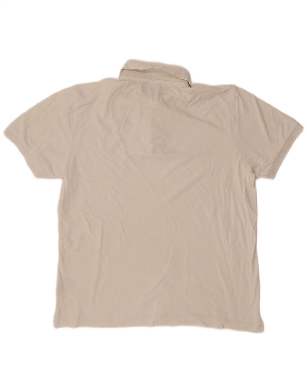 Kappa Polo Hombre Grande Blanco Algodón