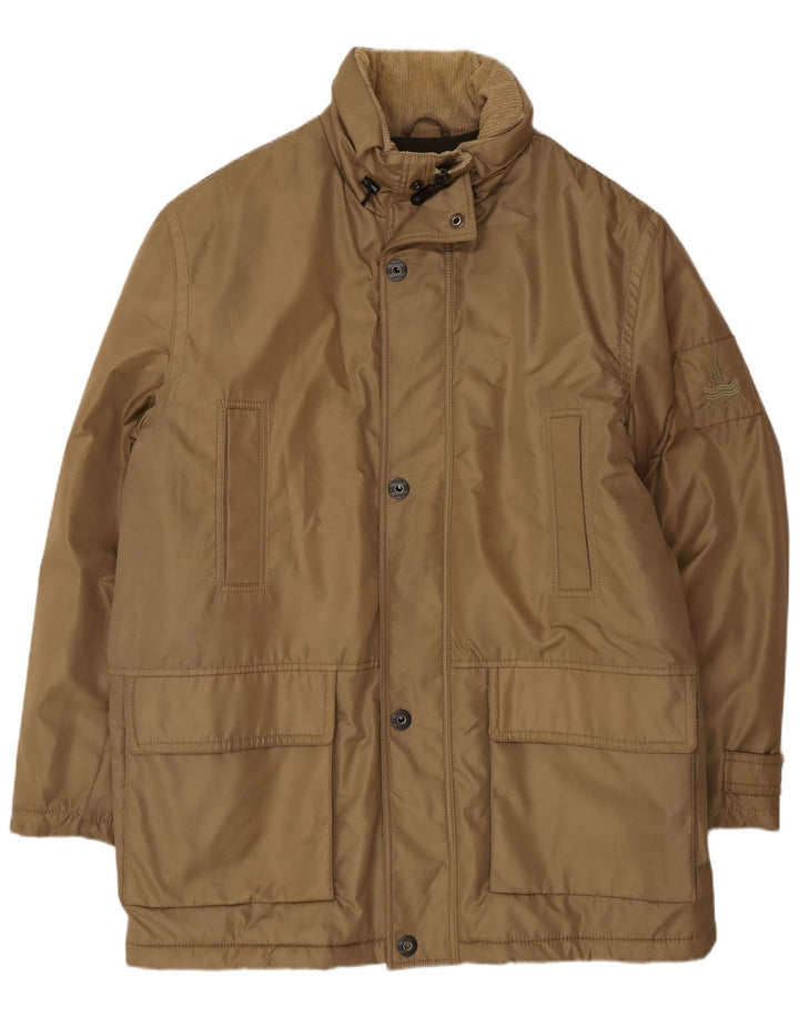 Navigare Abrigo para hombre UK 44 2XL Caqui Poliéster
