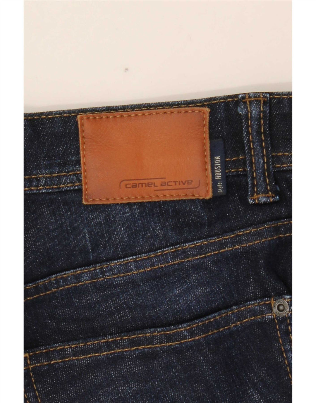 Vaqueros rectos Houston para mujer Camel Active W32 L28 Azul marino