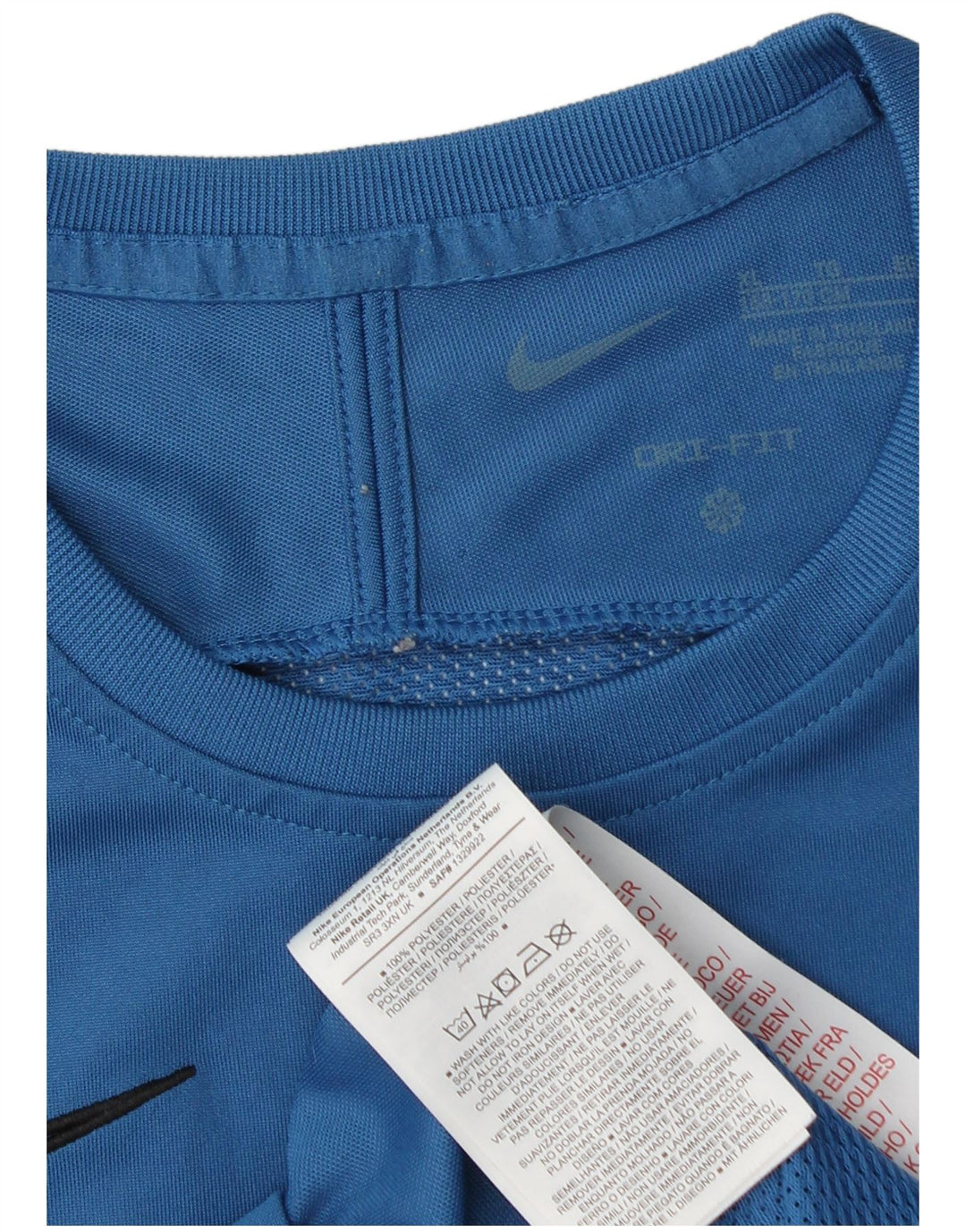 NIKE Camiseta Niño Dri Fit Top 13-14 Años XL Azul Poliéster Deportes