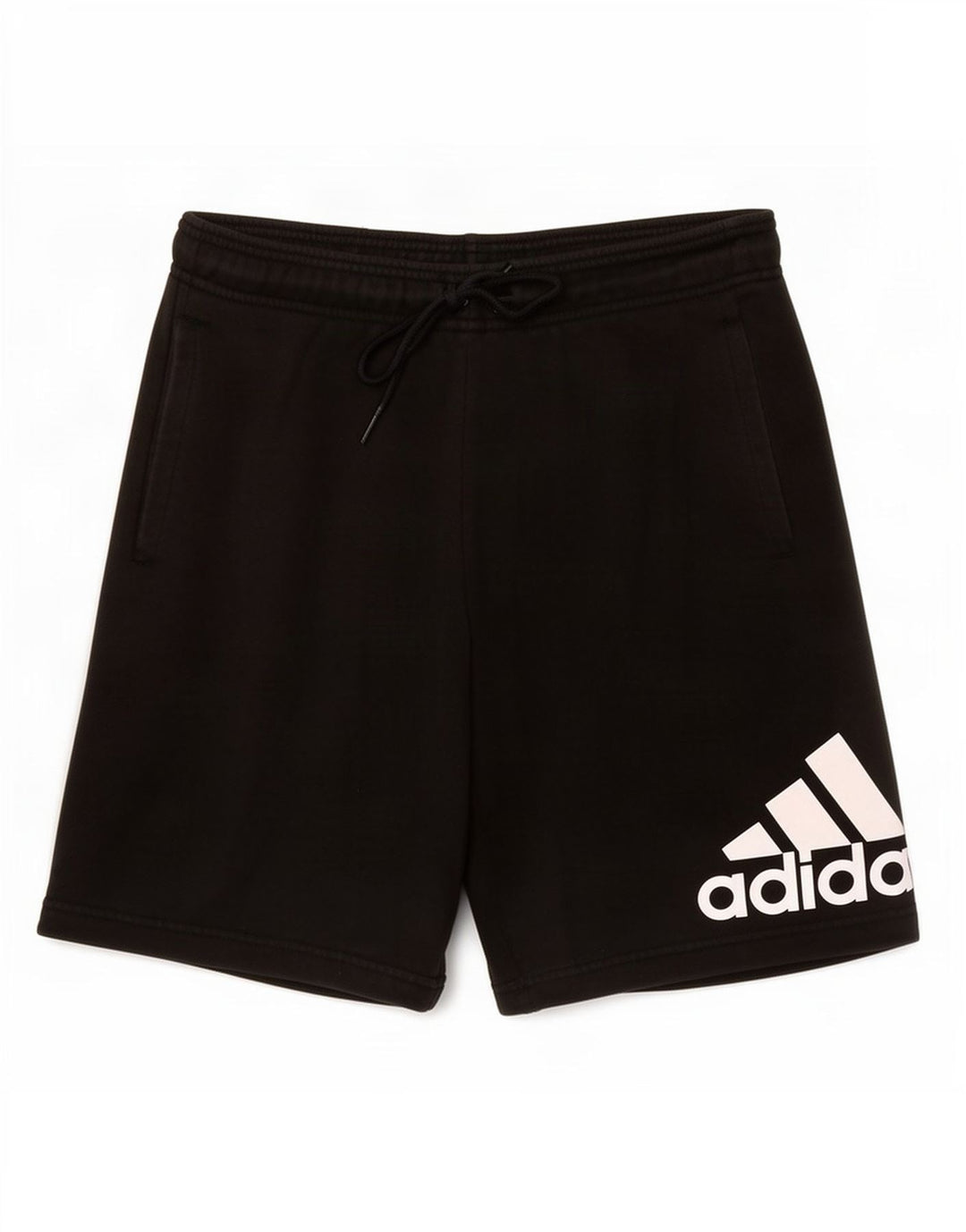 Adidas - Pantalones cortos deportivos con gráficos para hombre, tamaño grande, algodón negro