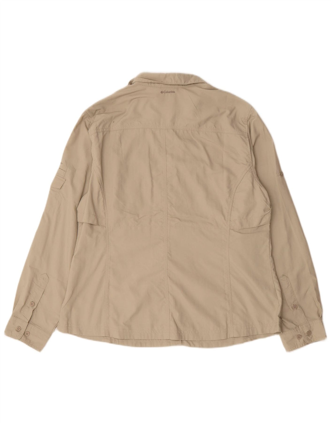 Camisa Columbia Hombre XL Nylon Beige