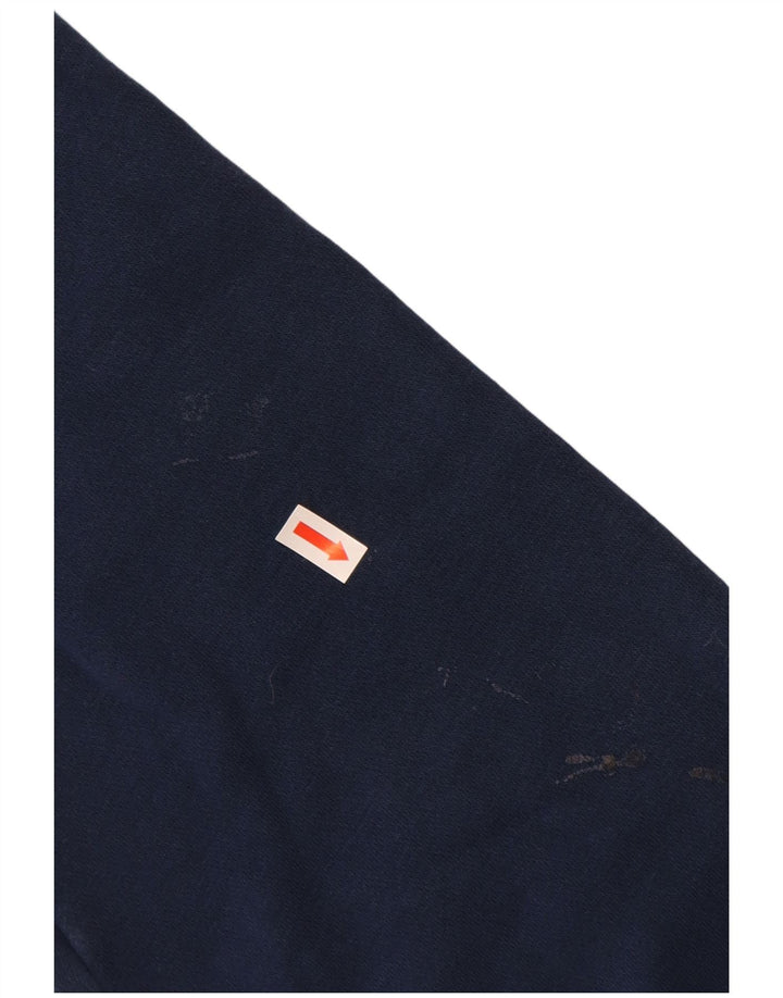 UNDER ARMOUR Jersey con capucha para hombre, talla grande, algodón azul marino