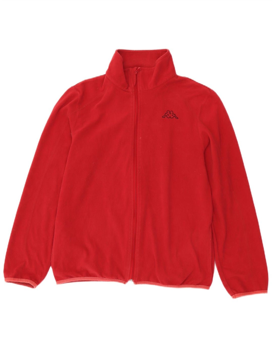 Kappa Chaqueta polar para hombre UK 36 Small Rojo Poliéster