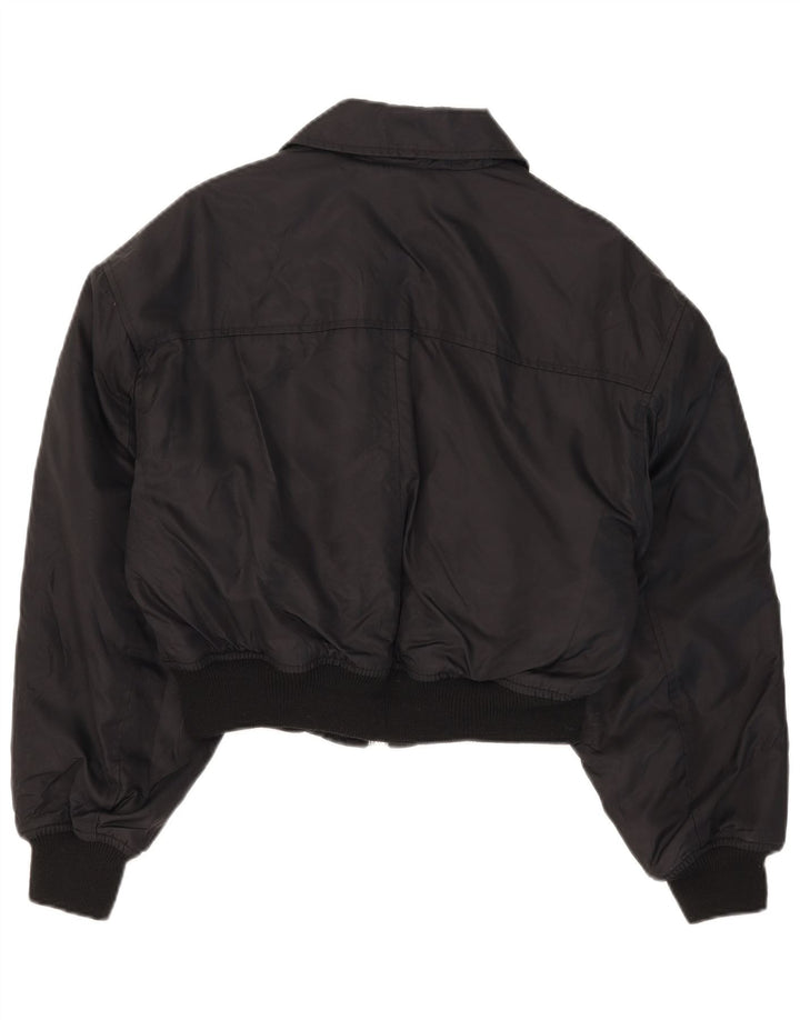 Chaqueta bomber corta para mujer Swish IT 42 Poliamida negra mediana