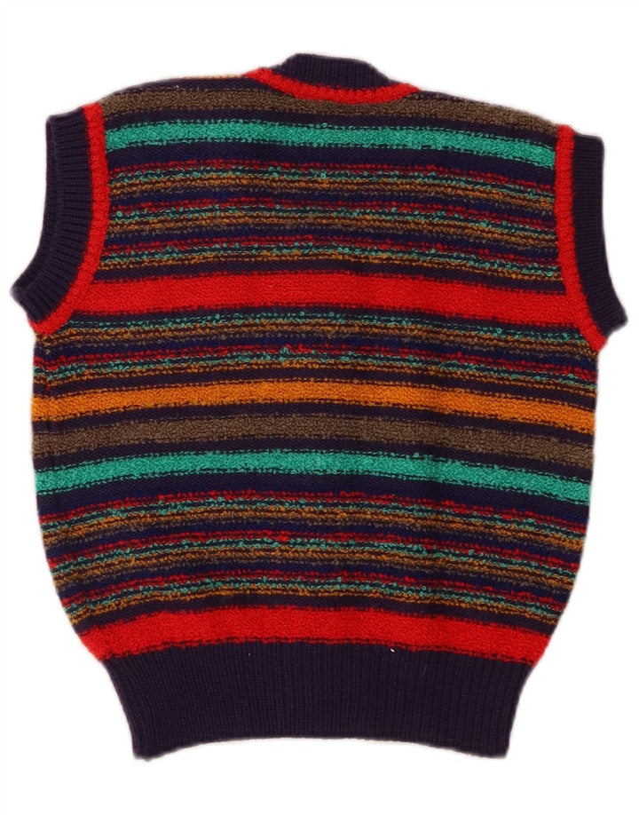 Brian Scott Suéter tipo cárdigan corto para mujer EU 38 Mediano Rayas multicolores