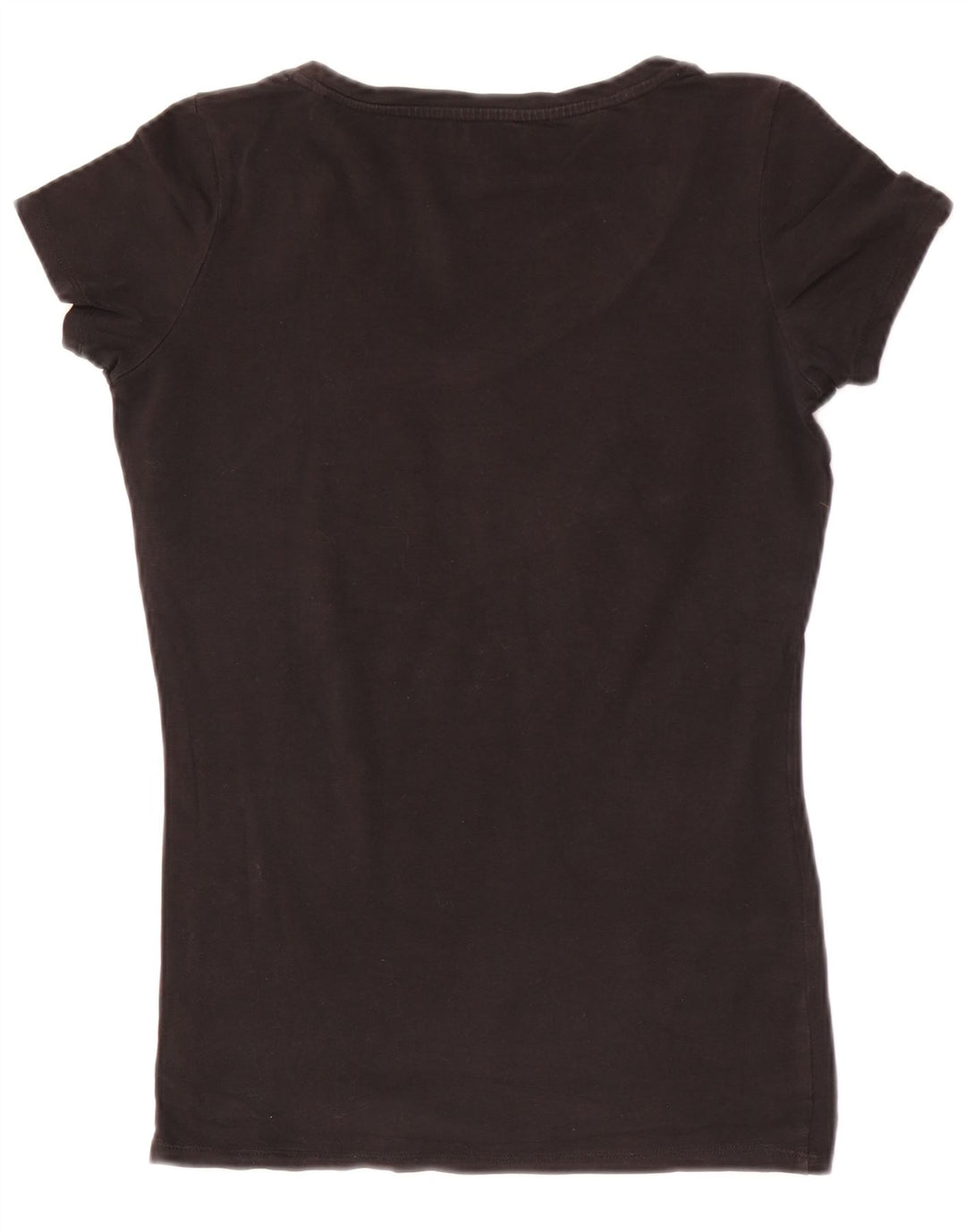 Guess Camiseta gráfica para mujer Top UK 12 Medium Black