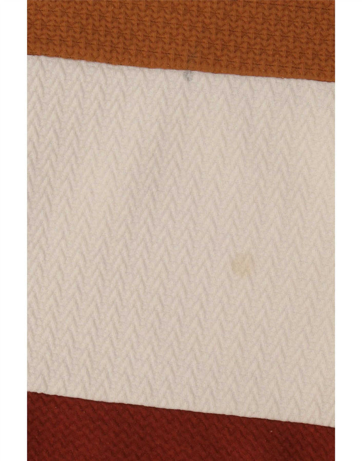 Zara Hombre Sudadera Jumper XL Multicolor Colorblock Poliéster