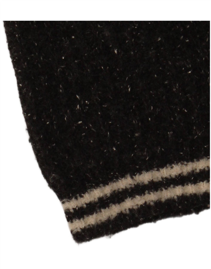 Belfe & Belfe Jersey Con Cuello En V Para Hombre De Lana Moteada Gris Grande