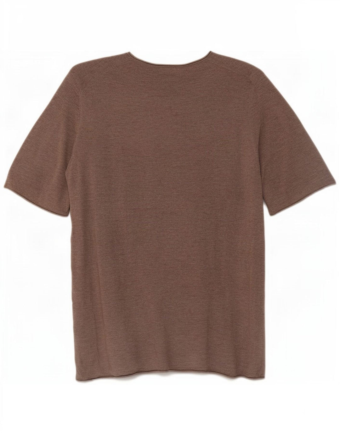 Massimo Dutti Jersey de Cuello Redondo para Mujer UK 10 Small Brown