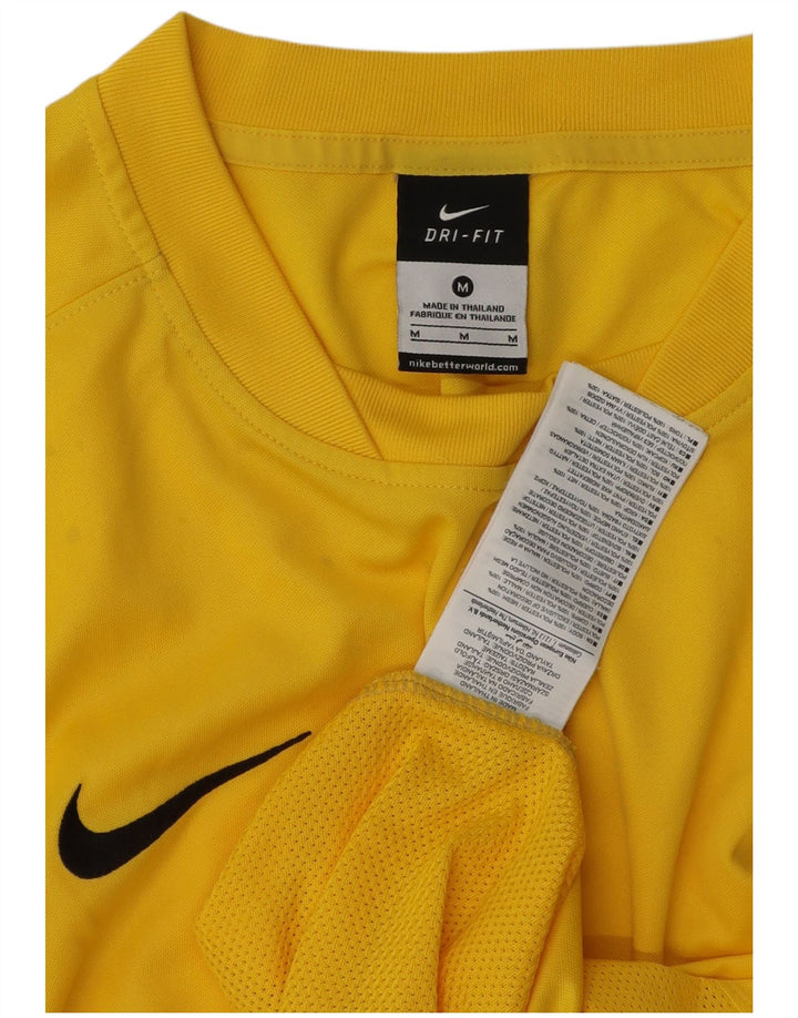 Camiseta Nike Hombre Dri Fit Top Poliéster Amarillo Mediano