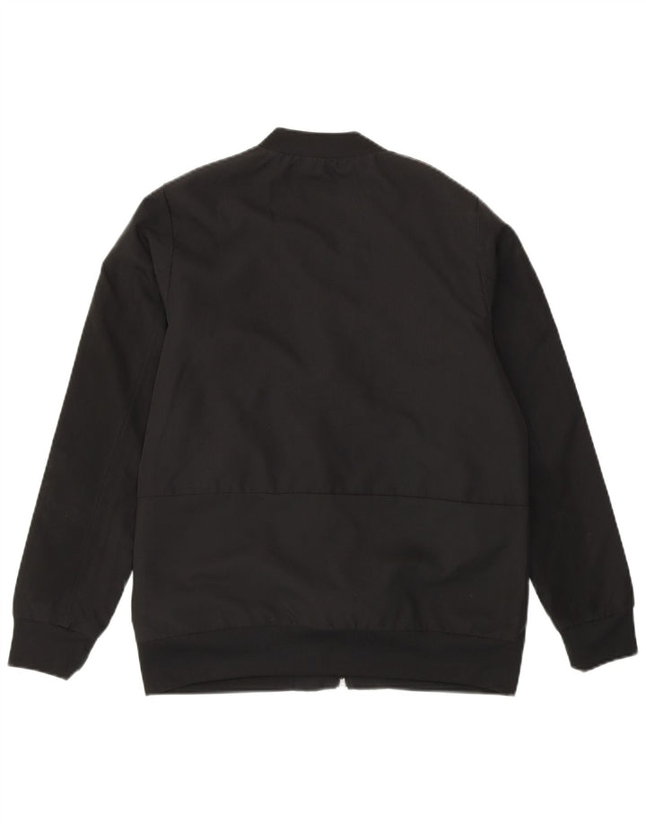 Adidas Chaqueta de chándal para niño 11-12 años Negro Poliéster