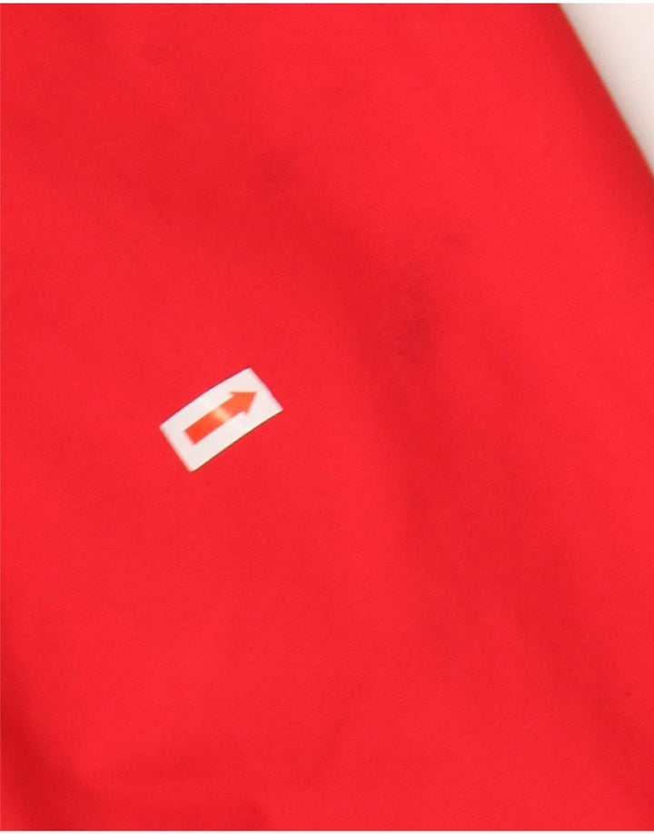 THE NORTH FACE Chaqueta impermeable con capucha extragrande Hyvent para mujer UK 36 Small Red