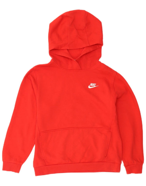 Nike Sudadera con capucha para niños 13-14 años XL Rojo Algodón