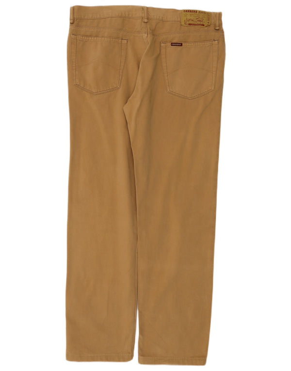 Carrera Pantalones casuales rectos para hombre IT 52 XL W36 L30 Algodón beige