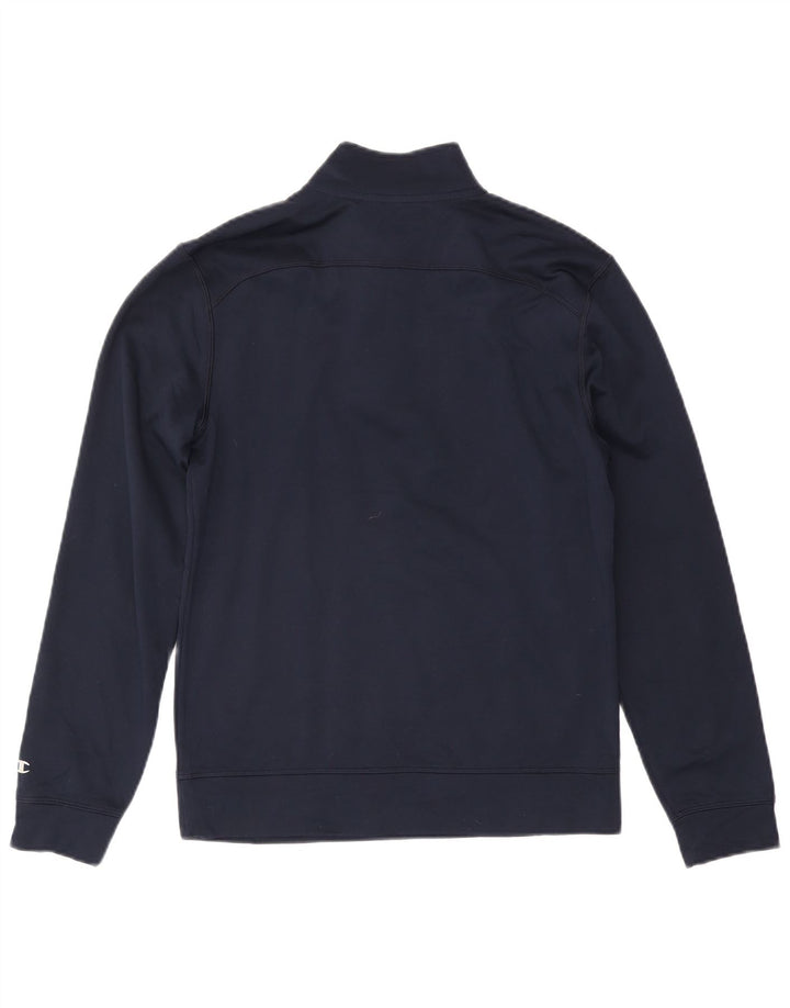 Champion Sudadera Gráfica Para Hombre Jersey Pequeño Azul Marino Poliéster Deportes