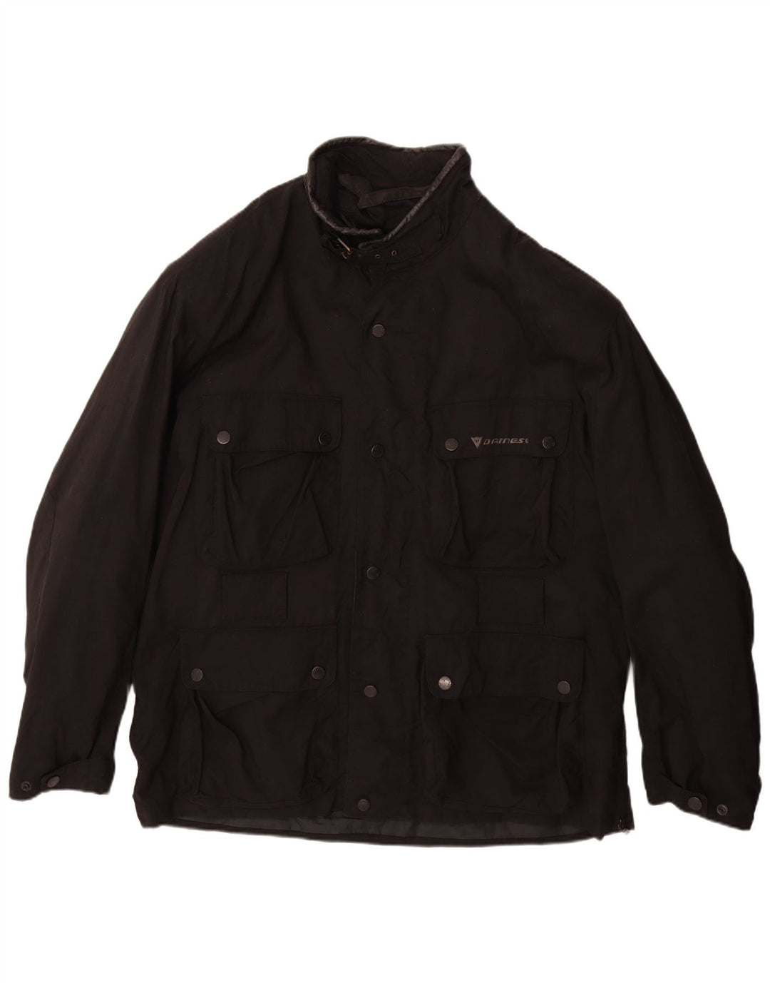 DAINESE Chaqueta Racer para hombre IT 48 4XL Nylon negro