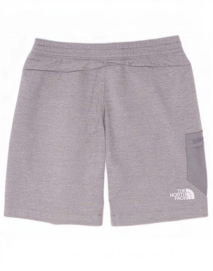 The North Face Pantalones cortos deportivos tipo cargo para niños 11-12 años Grande Gris Poliéster