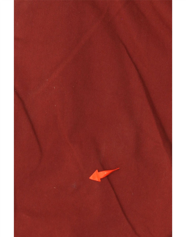 VOLCOM Pantalones cortos chinos para hombre W30 Algodón burdeos medio