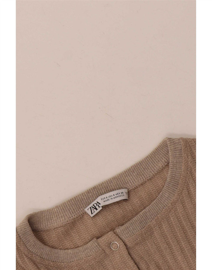 Body Zara Mujer UK 10 Small Beige