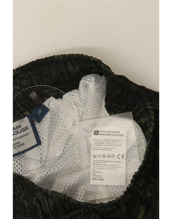 Bañador tipo shorts para hombre Mountain Warehouse Pequeño poliéster floral verde