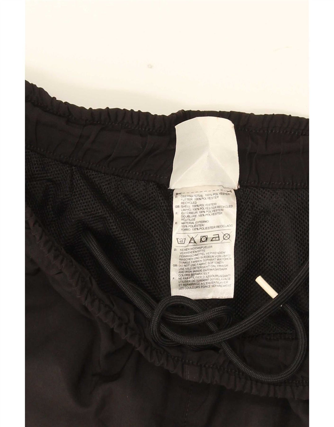 Adidas Hombre Climalite Chándal Pantalones Joggers Grande Negro Poliéster