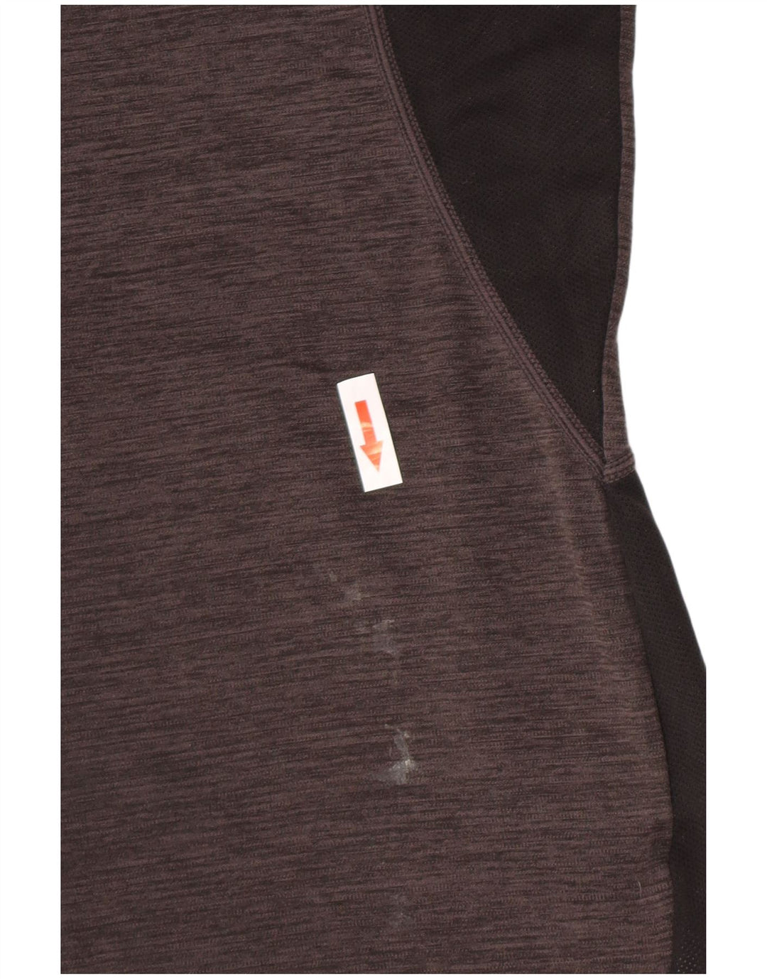 Umbro Camiseta para hombre Top 2XL Gris Colorblock Poliéster